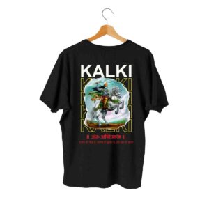 Kalki Black tshirt | Back print
