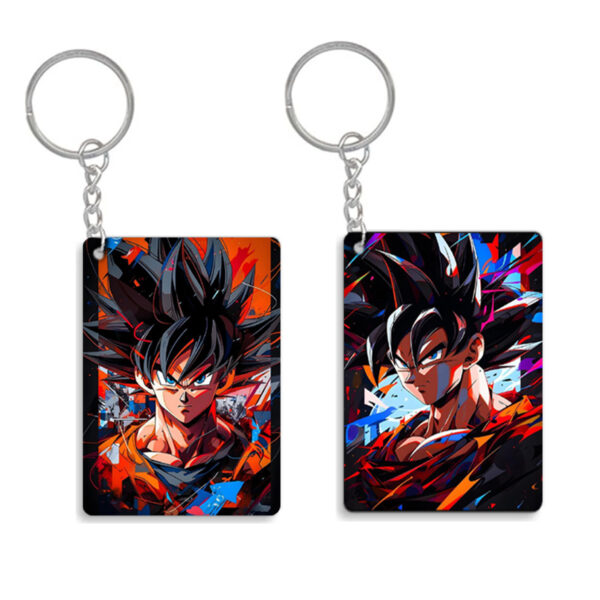 Goku Keychain-2 | Best dragon Ball Z MDF Keychain