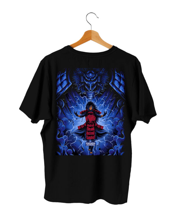 Madara susanoo Black t shirt | Madara uchiha Anime t shirt