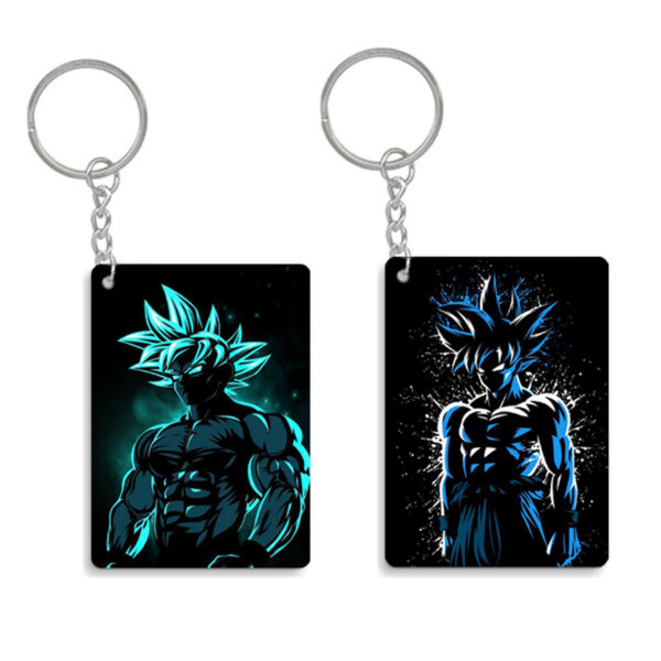 Goku Keychain-2 | Best dragon Ball Z MDF Keychain