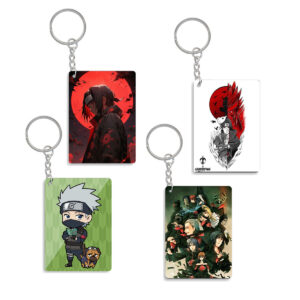 Naruto Pack of 4 keychain