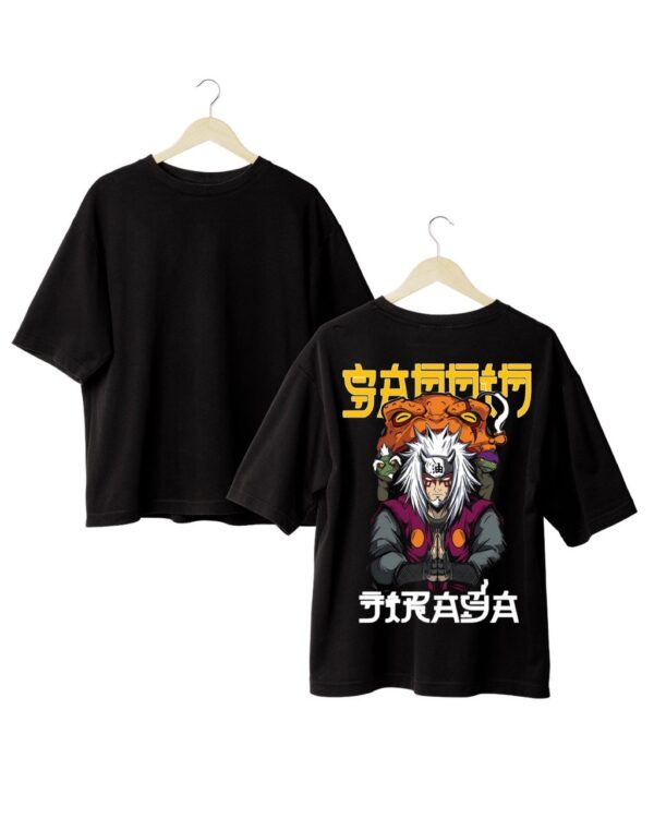 Premium Jiraiya Oversized T-Shirt High-Quality Anime Apparel