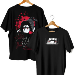 Itachi Uchiha Black 180 GSM t shirt | Best Anime t Shirt | baklolstore