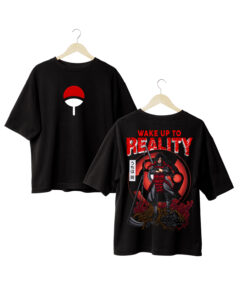 Madara Uchiha Oversized T-Shirt | Premium 220 GSM Anime Tee