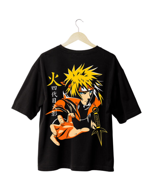 Minato Namikaze Oversized T-Shirt | Premium 220 GSM Anime Tee