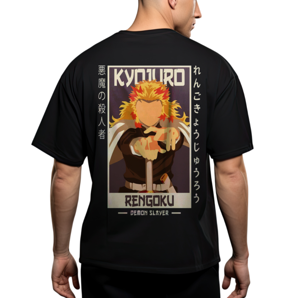 Unbreakable Flame – Rengoku Oversized T-Shirt