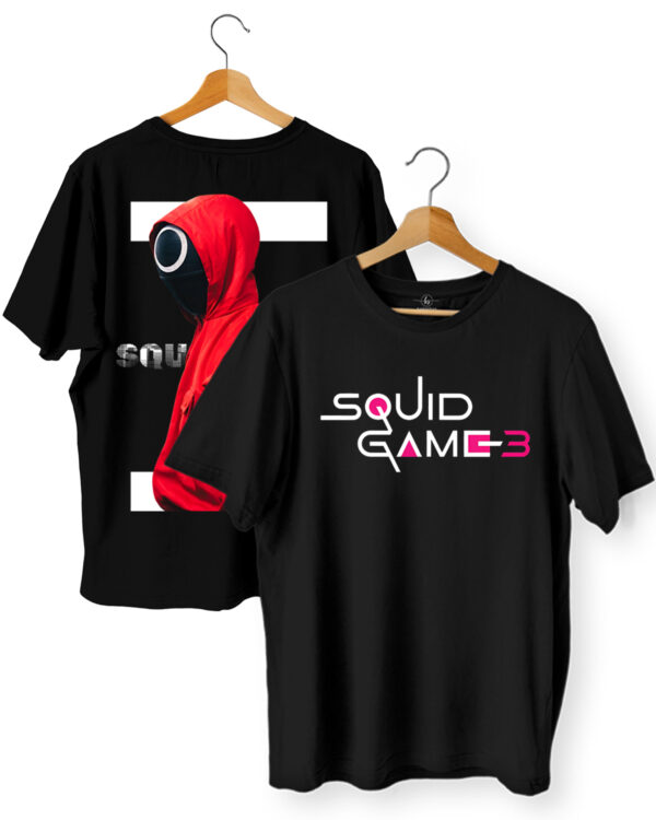 Squid game 3 T shirt |  Limited Edition Premium black t shirt