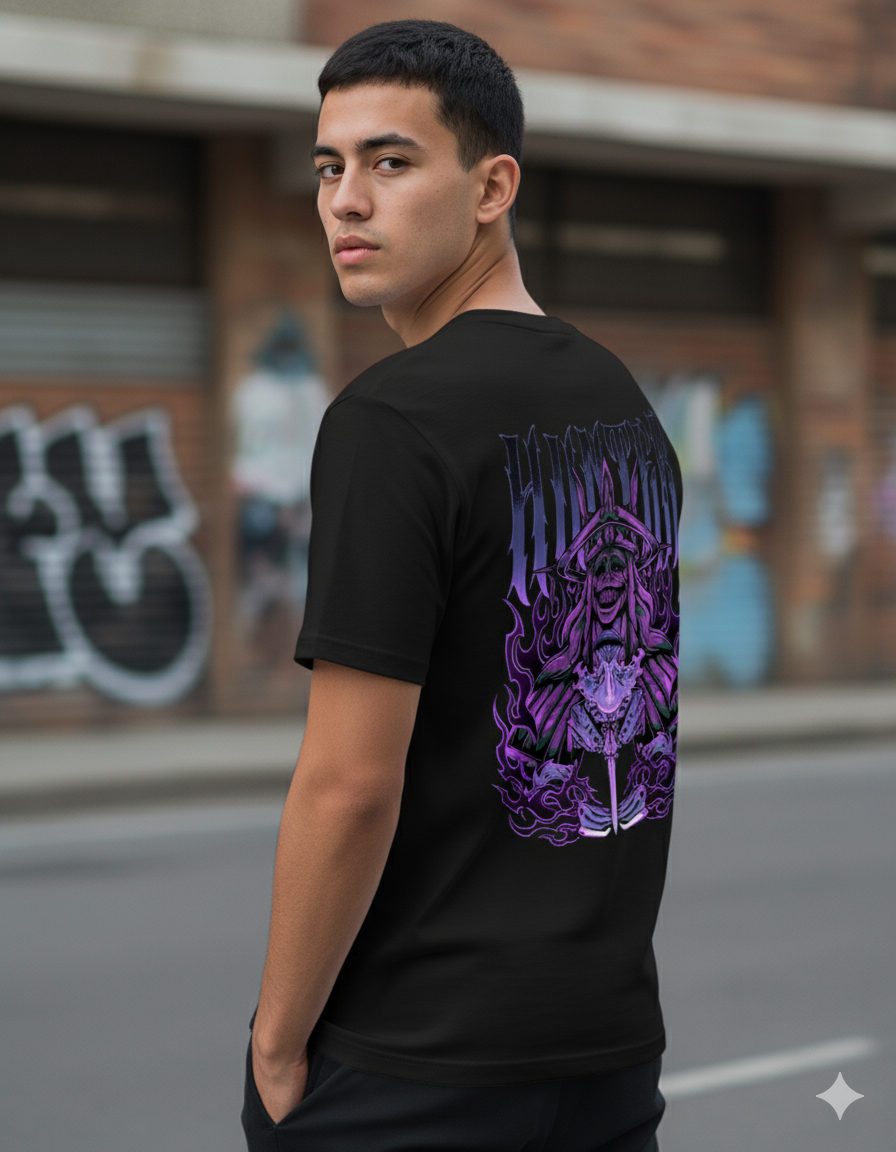 Buy Best Solo Leveling Black T Shirt (Shadow)| 180 GSM Pure Cotton Regular Fit